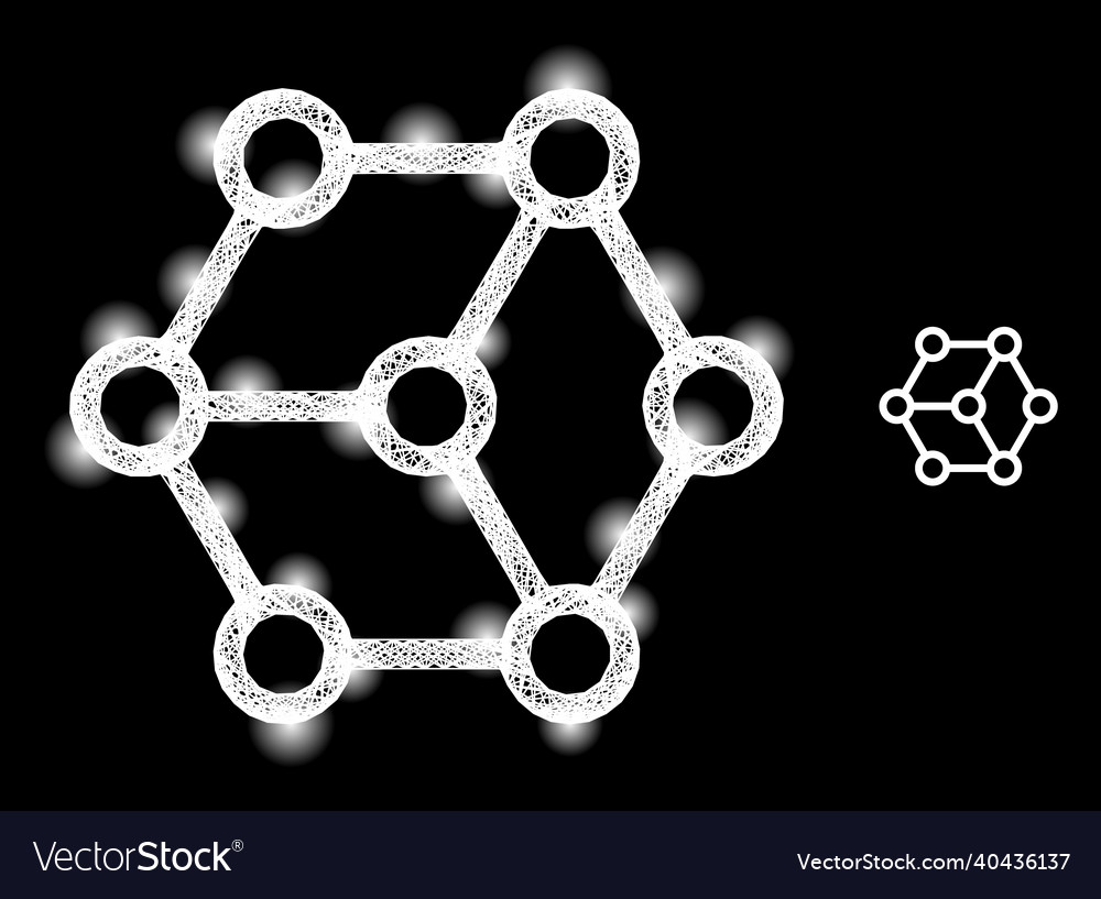 Magic network mesh blockchain with light spots