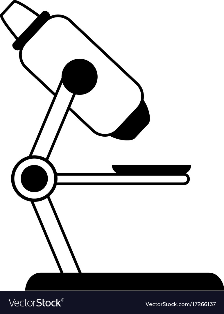 Microscope sideview icon image