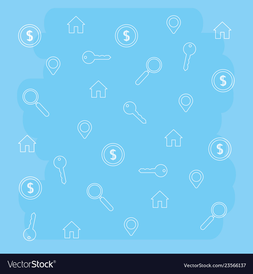 Real state pattern background