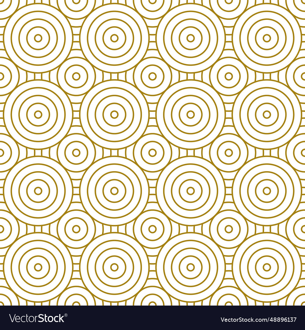 Seamless pattern line circle abstract geometry