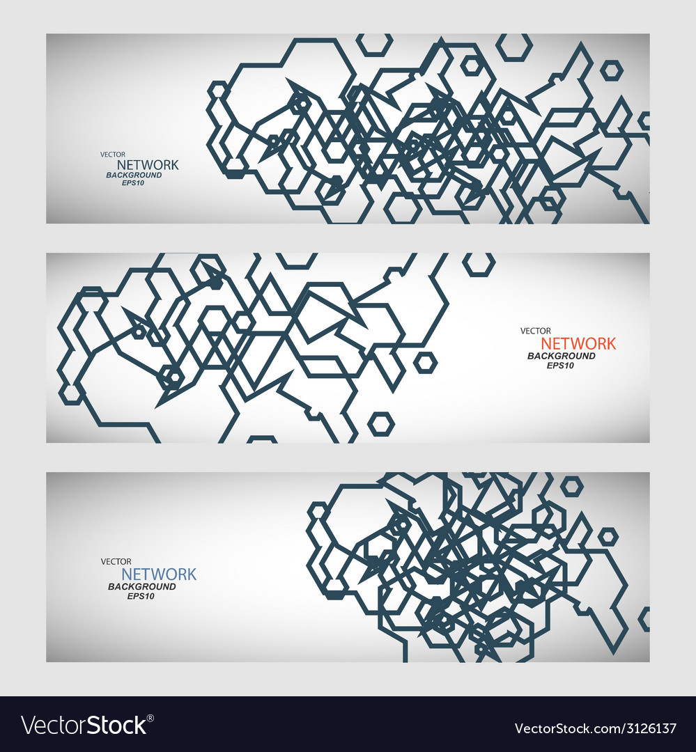 Set three sets of abstract contour lines