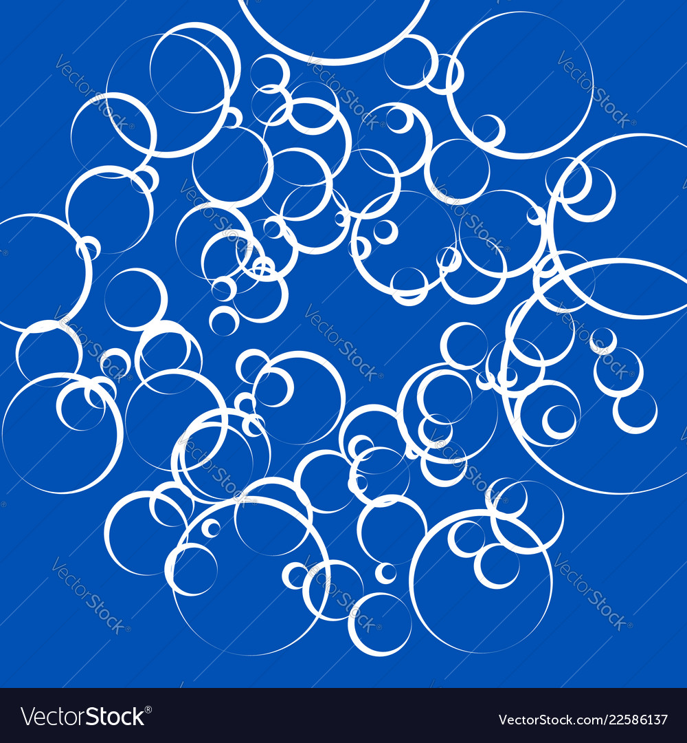 Sparkling background with bubbles abstract