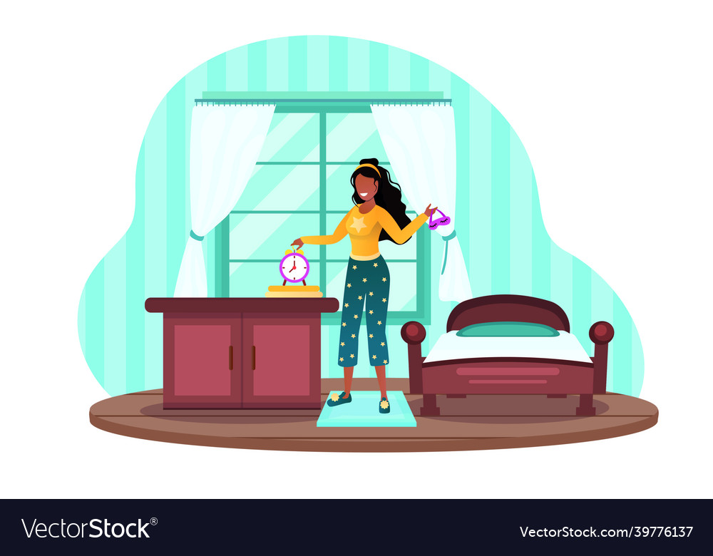 wake-up-before-alarm-clock-royalty-free-vector-image