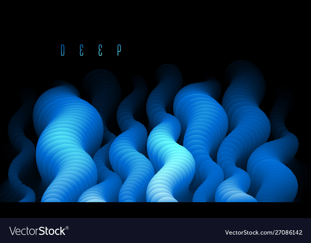 Dimensional gradient shape element for design vector image Dimensional gradient shape element for design