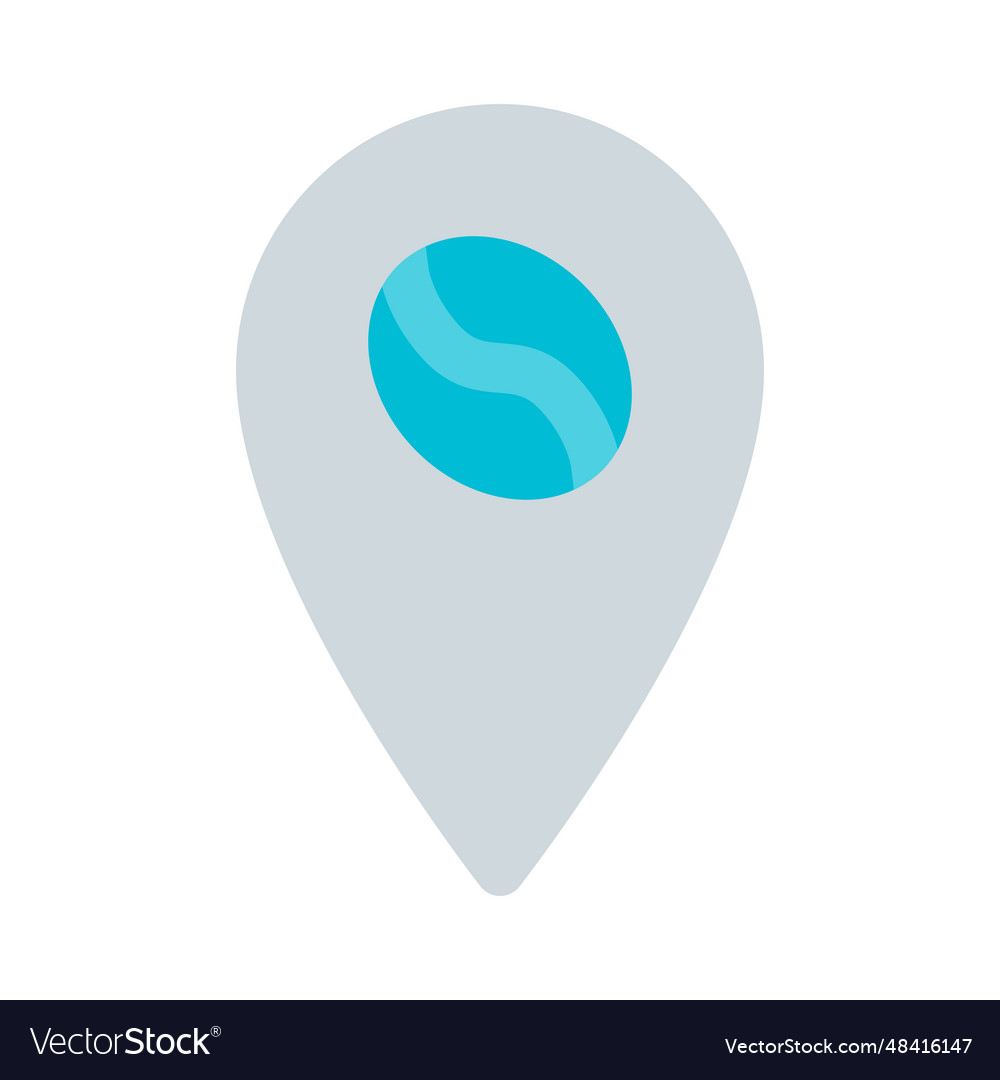 Cafe location given on area map