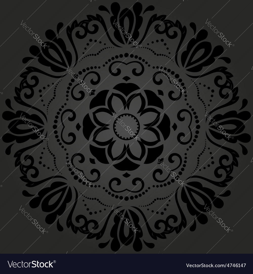 Floral abstract pattern