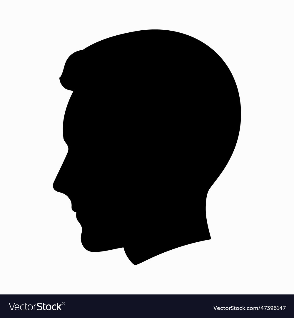 Mann Kopf Silhouette - Mode Icon