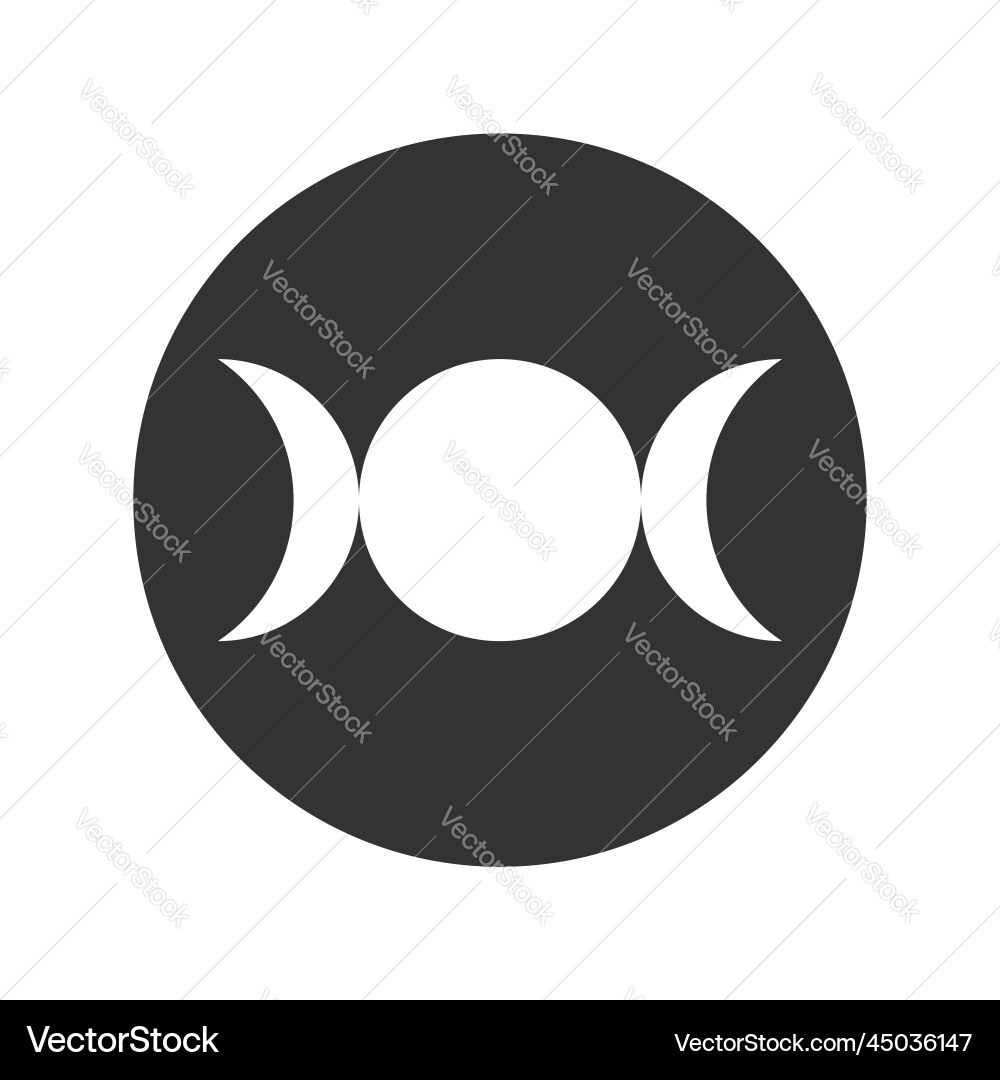 Moon phases Royalty Free Vector Image - VectorStock