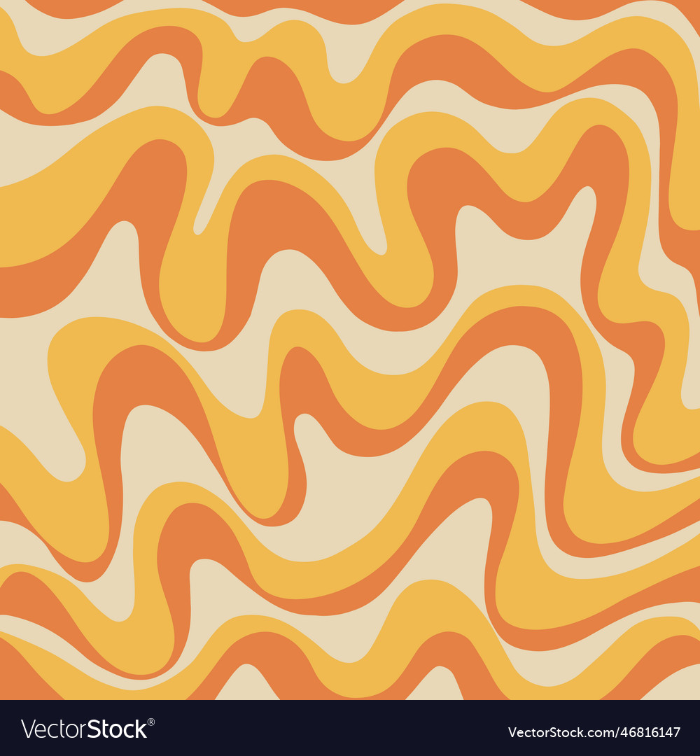 Retro Swirls & Curves - 70s Aesthetic