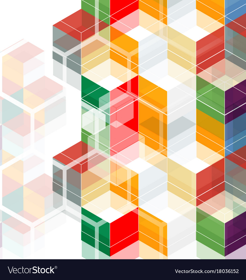 Abstract hexagon background