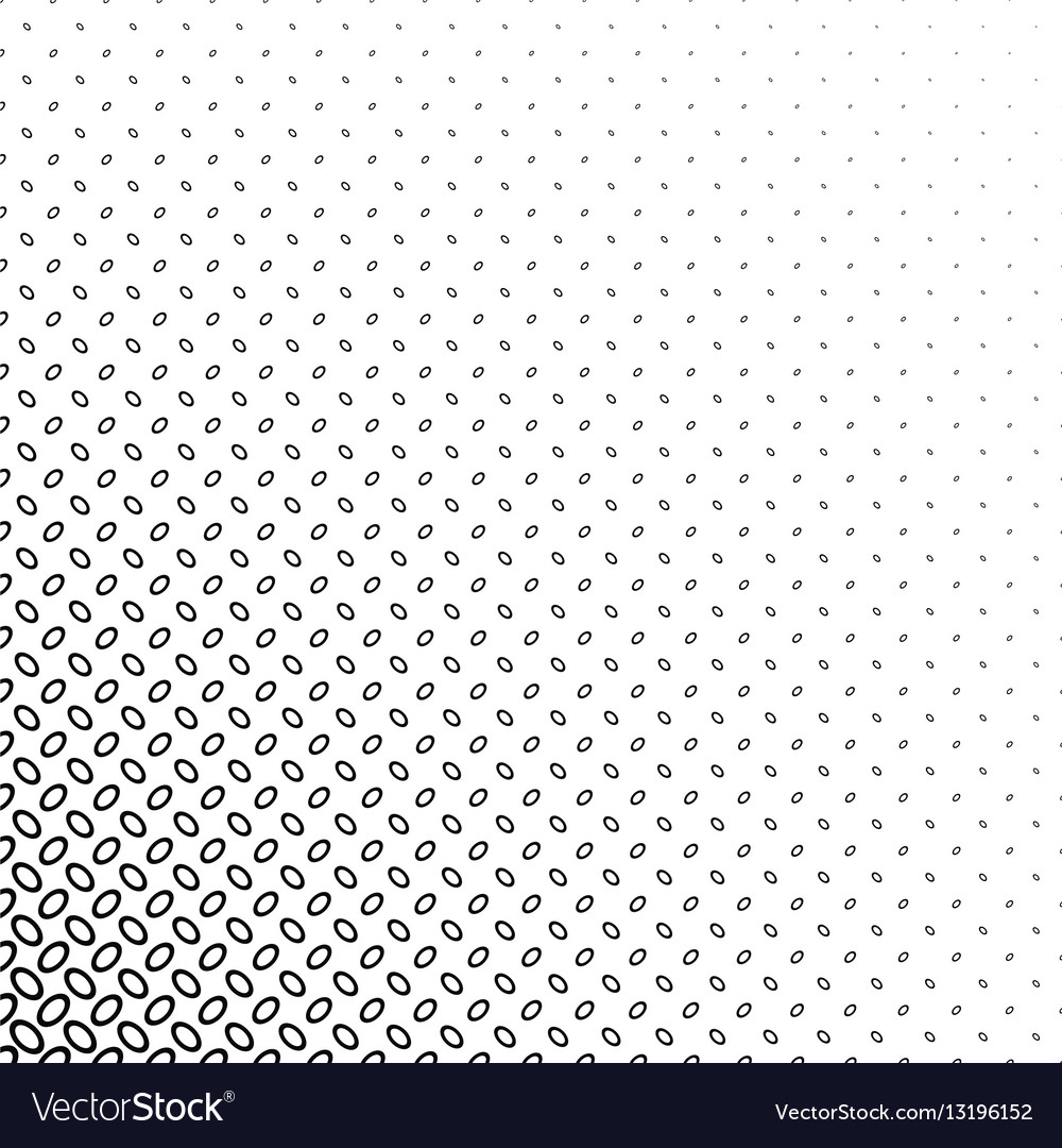 Black white diagonal ellipse pattern background