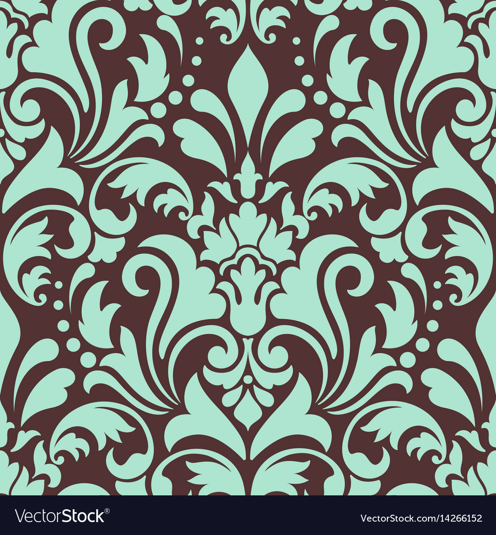 Elegant Damask Floral Pattern