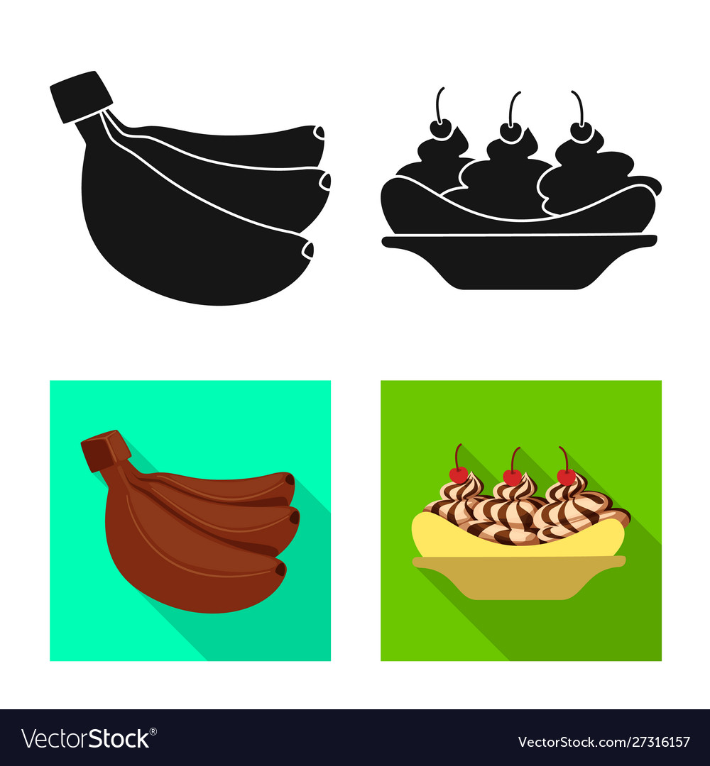 Design natural and vegetarian icon