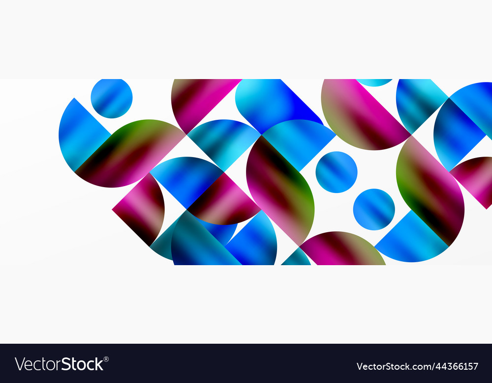 Digital web futuristic template circle
