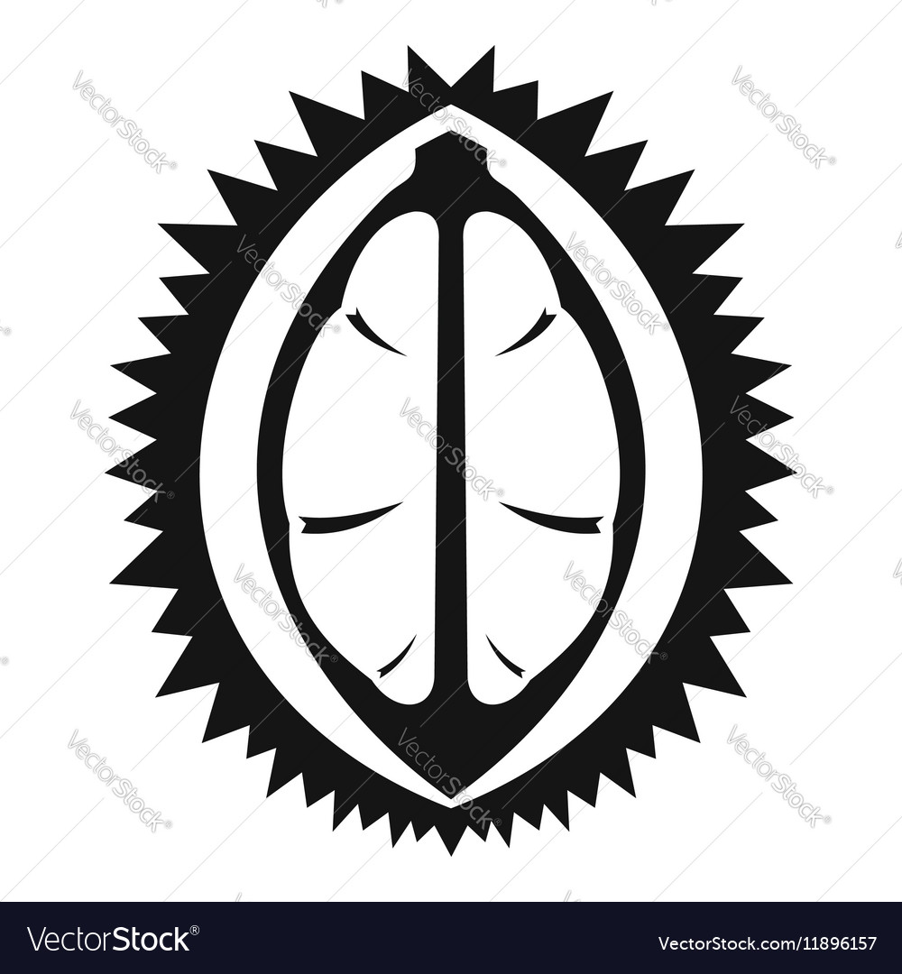 Silhouette Durian Vector Images (99)