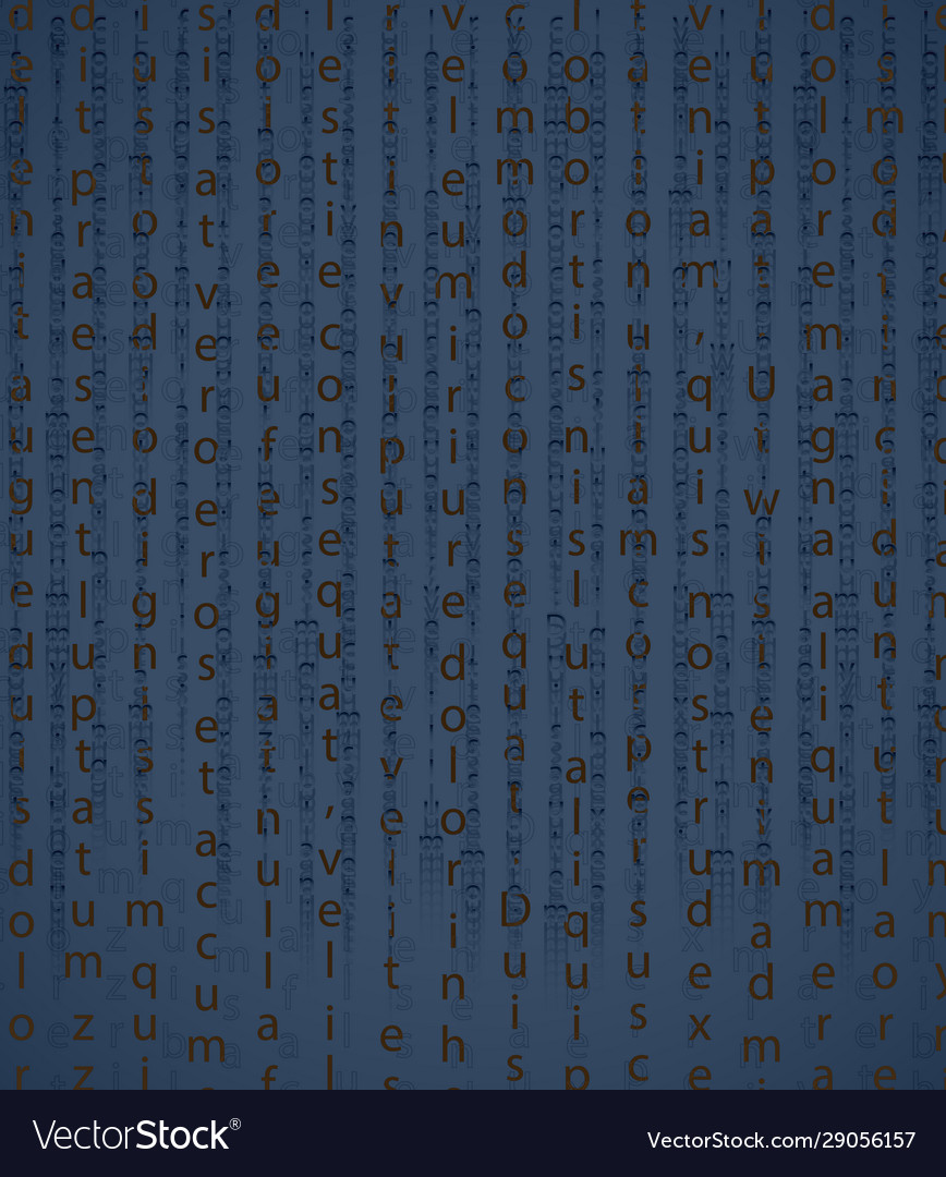 Mysterious message in form a cipher Vector Image Mysterious message in form a cipher