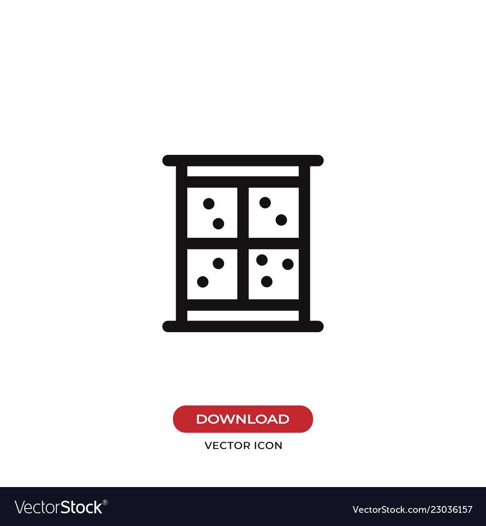 Winterfenstersymbol und Schneefallsymbol