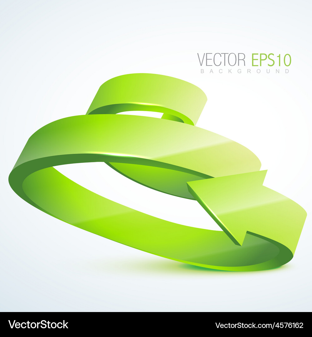 3d arrow Royalty Free Vector Image - VectorStock