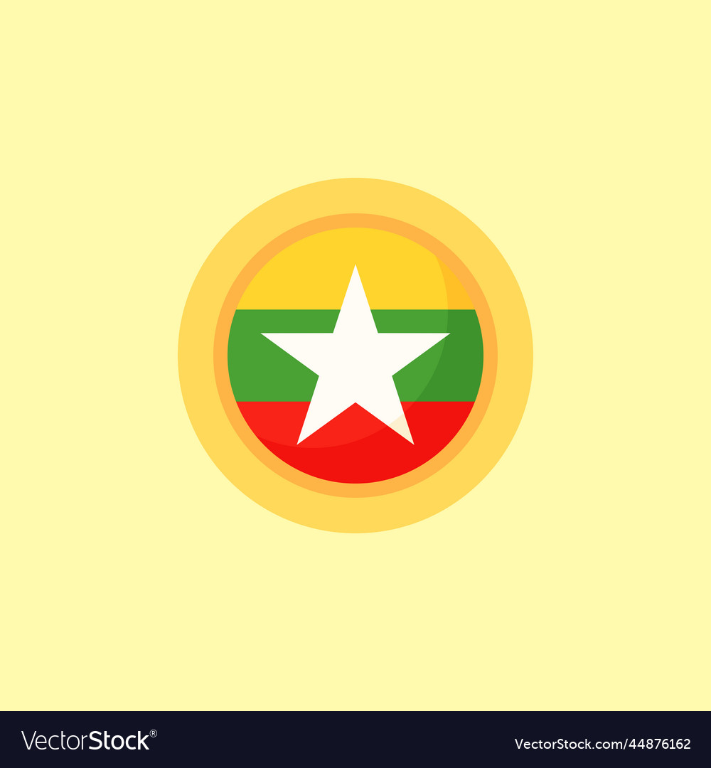 Myanmar - circular flag