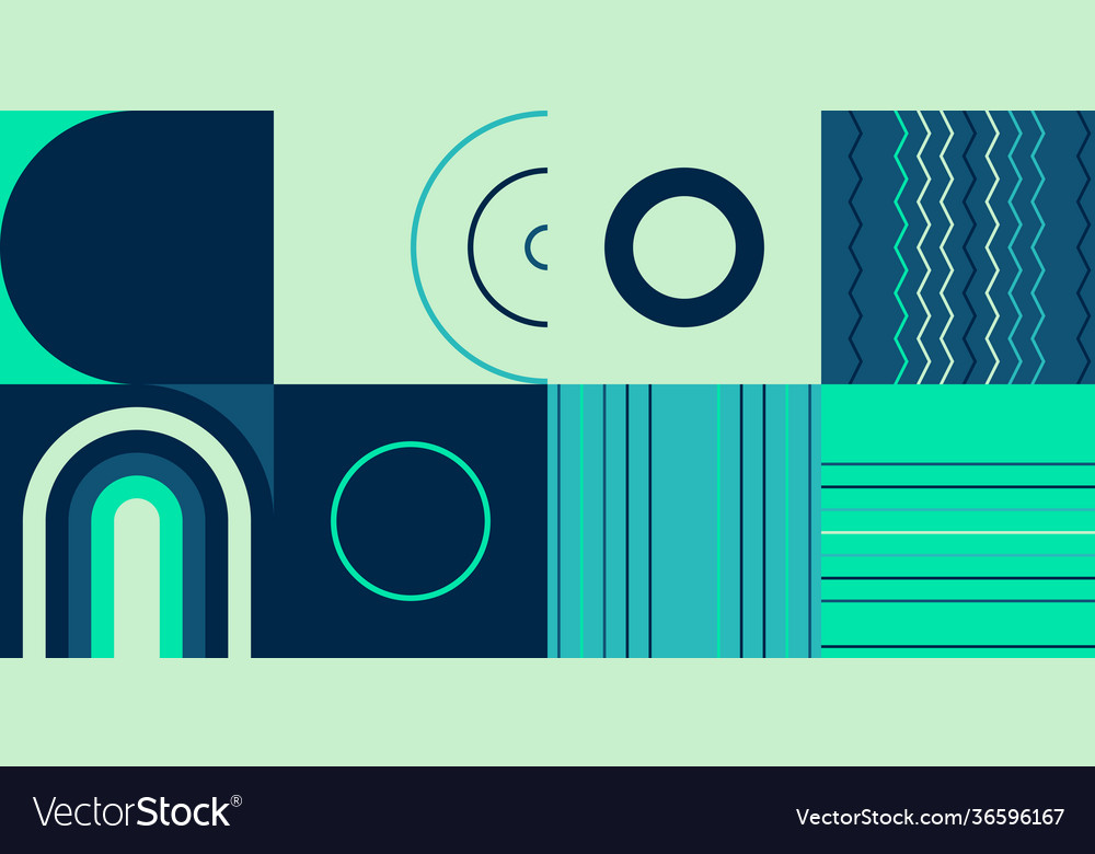 Abstract pattern design elements