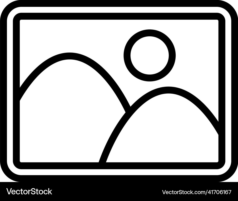 Picture icon design Royalty Free Vector Image - VectorStock