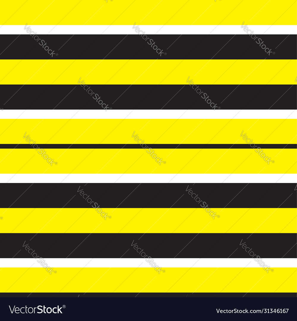 Yellow stripe seamless pattern background vector image Yellow stripe seamless pattern background