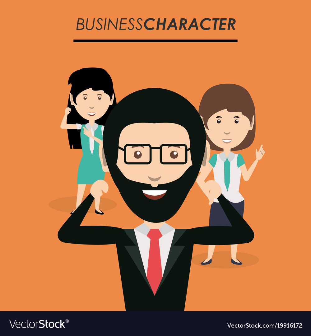 Business character design