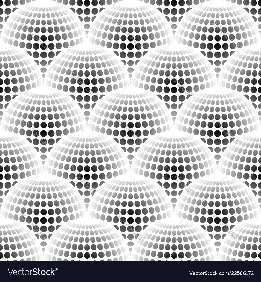 Geometric abstract pattern with 3d spherical vector image Geometric abstract pattern with 3d spherical