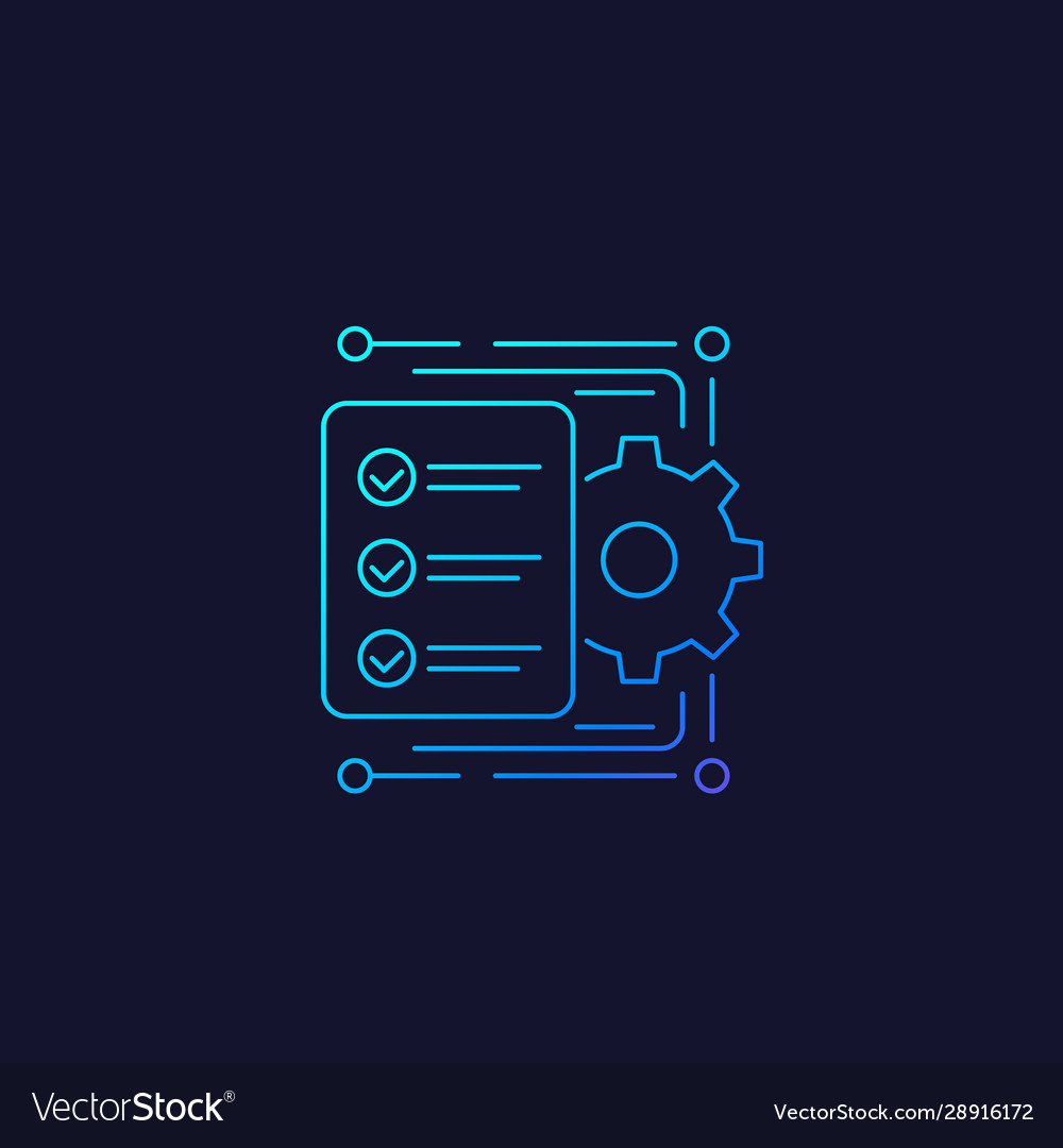 Process Workflow Icon
