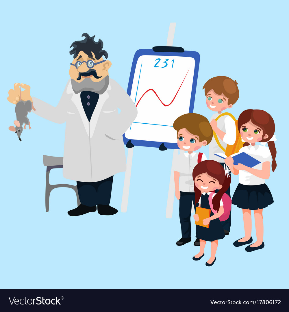 Преподаватель и студент рисунок