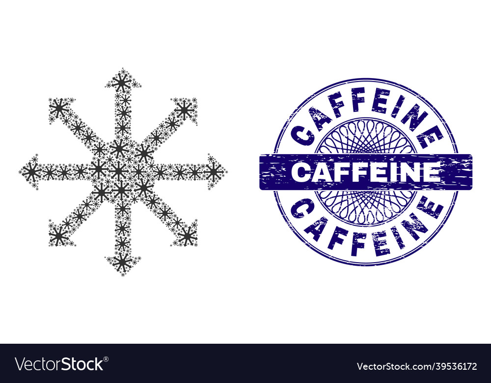 Radial arrows recursive mosaic vector image Radial arrows recursive mosaic