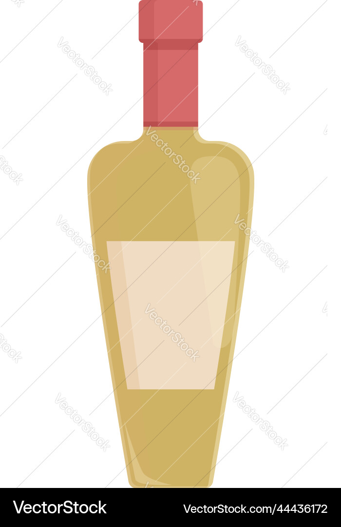 Wine bottle icon cartoon cellar winery Royalty Free Vector