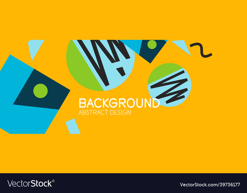 Abstract background blocks lines triangles