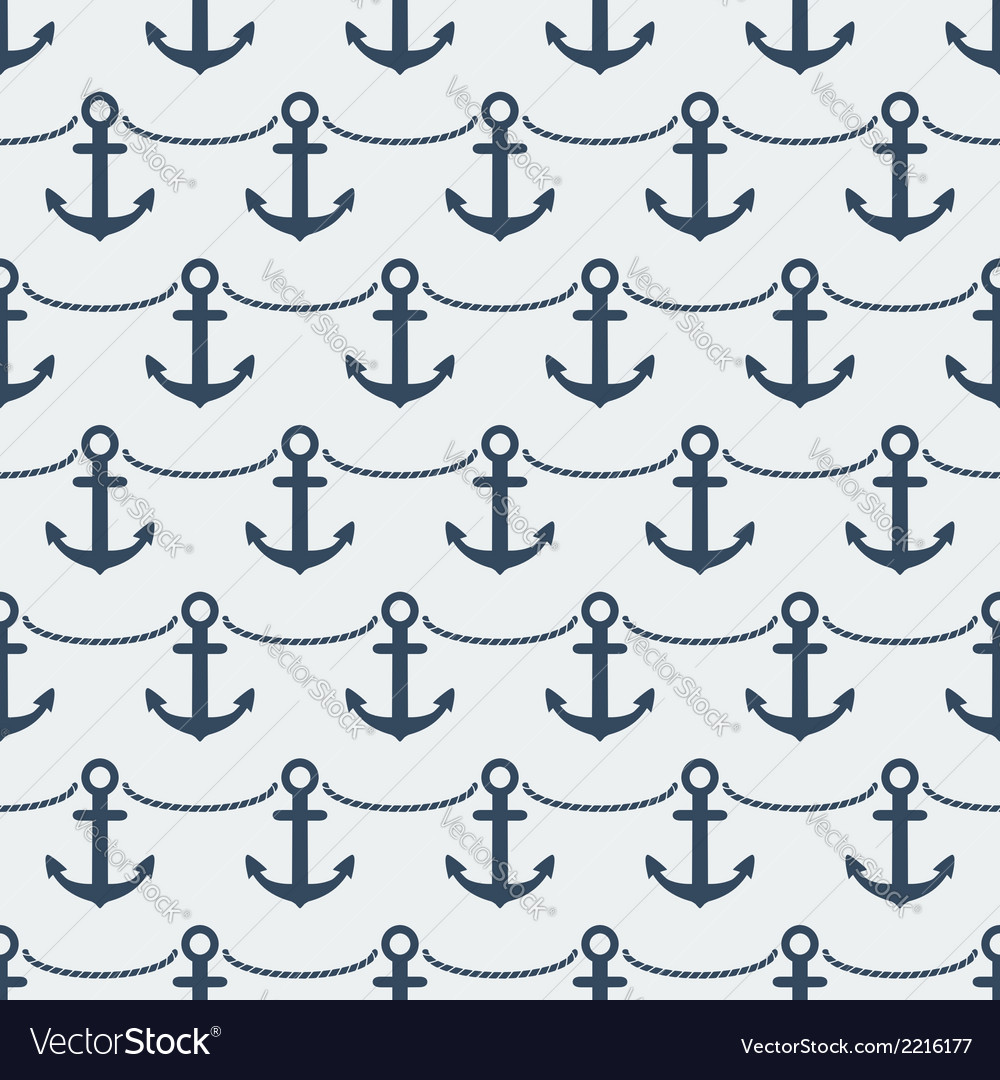 Anchors seamless pattern