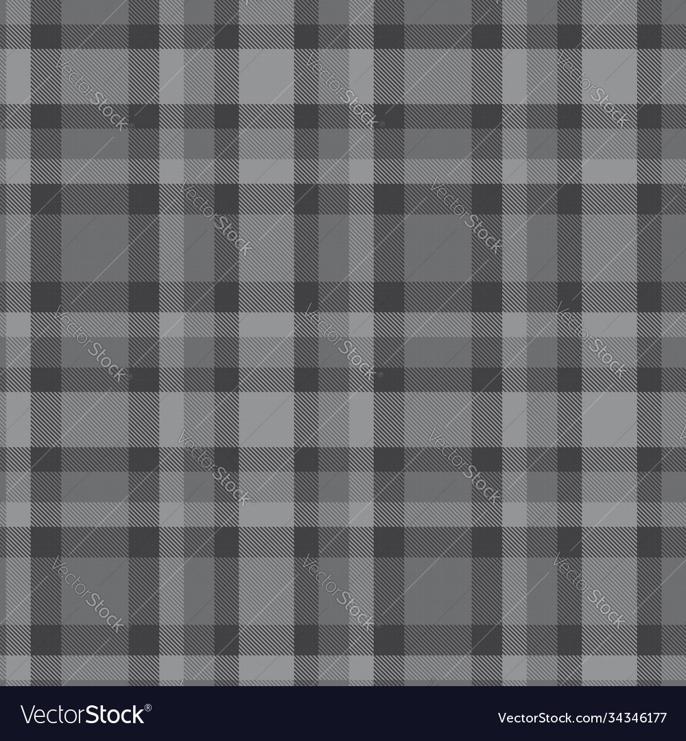 Grey glen plaid textured seamless pattern