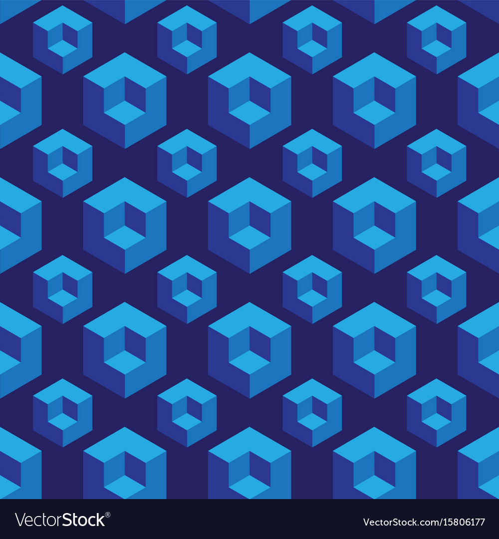 Isometric Cube Pattern