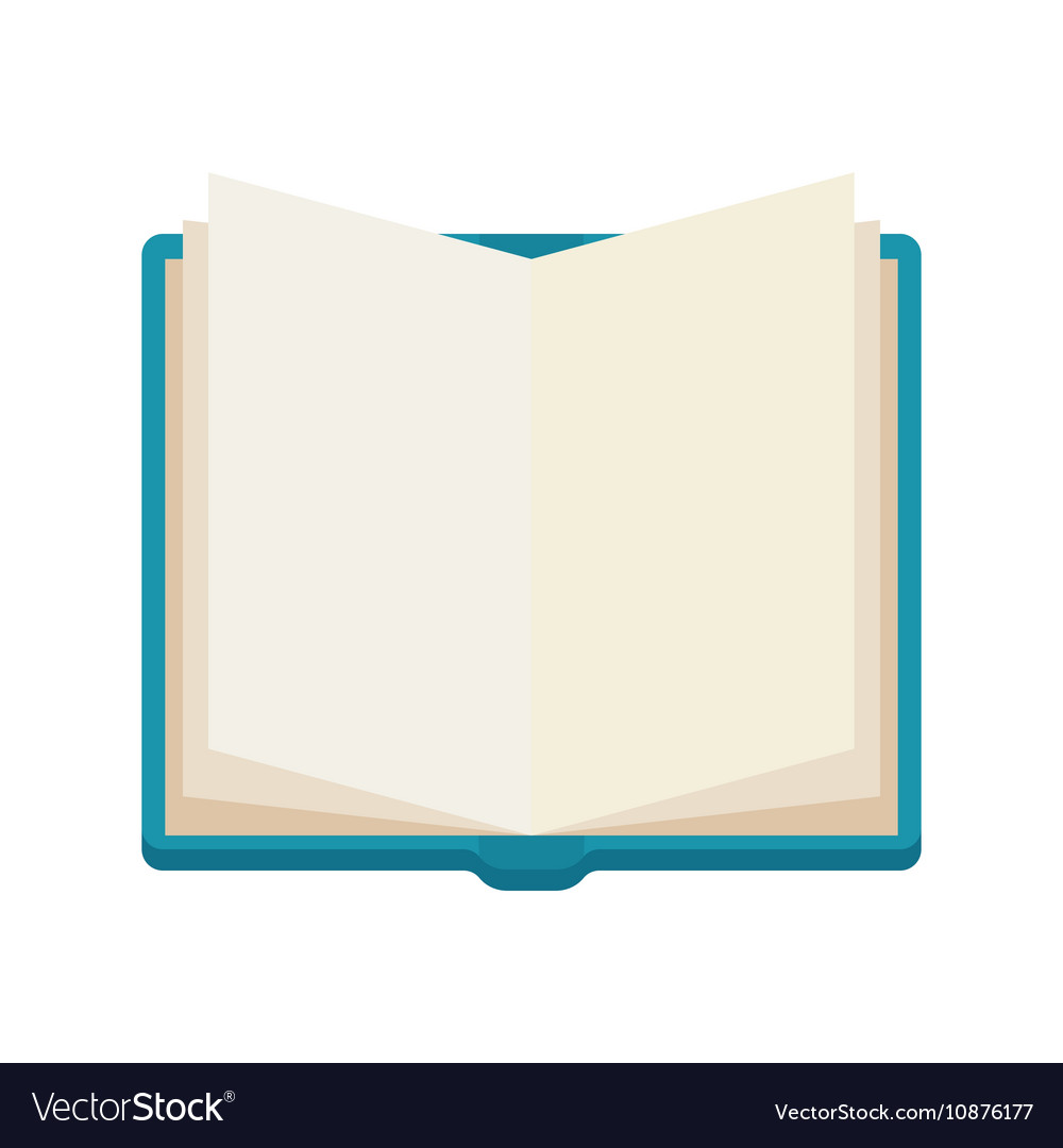 Open book notebook icon