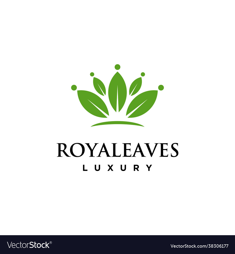 Royal leaves logo
