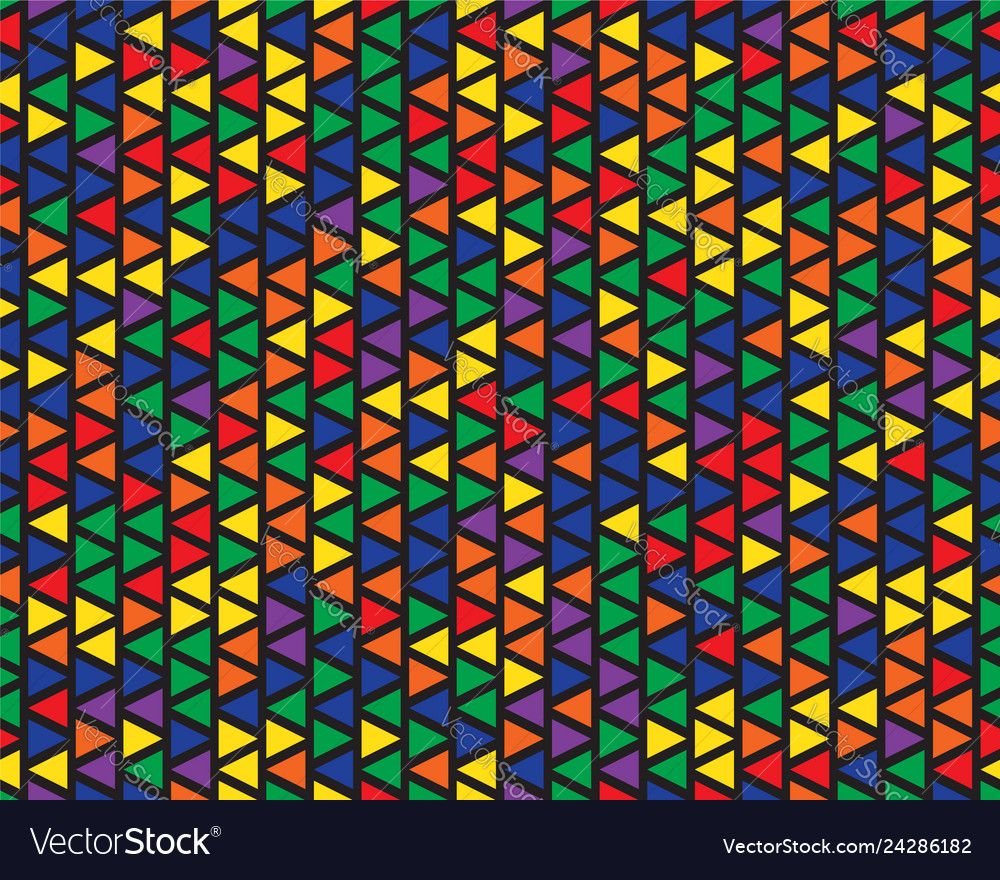 Abstract triangle pattern seamless different