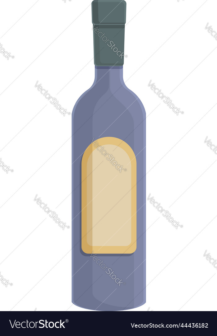 Drink bottle icon cartoon wine cellar Royalty Free Vector