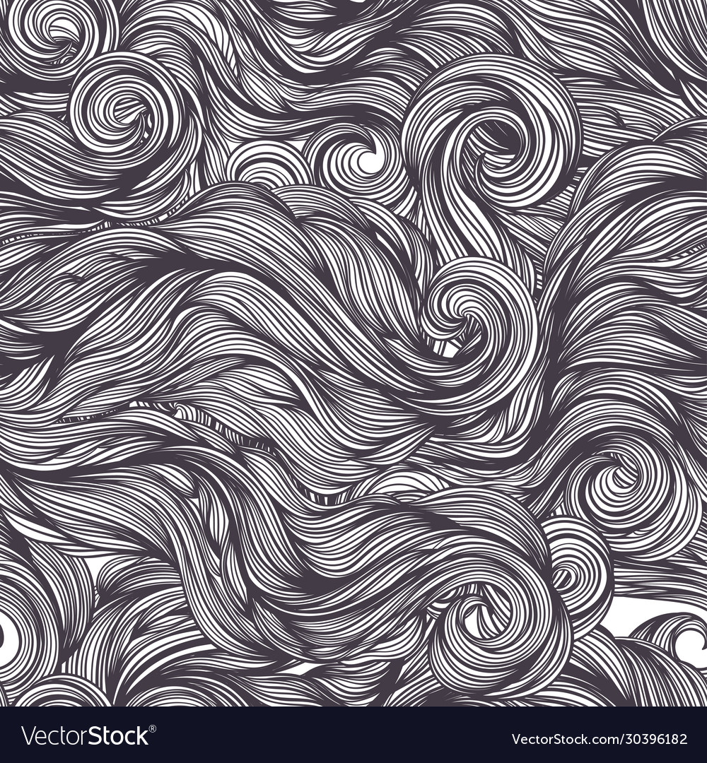 Dynamic Wave Curl Background