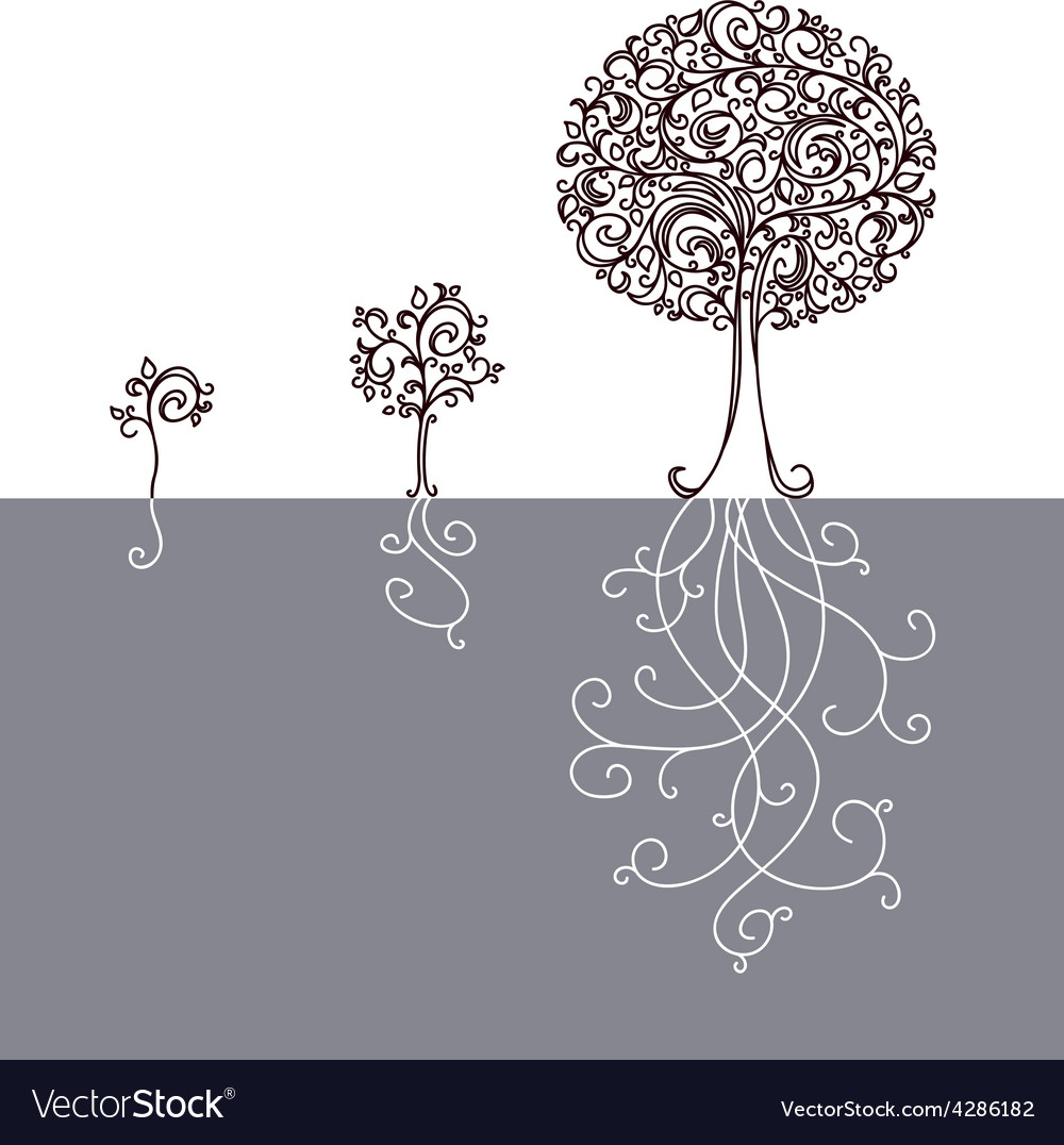 Elegant Tree Silhouettes