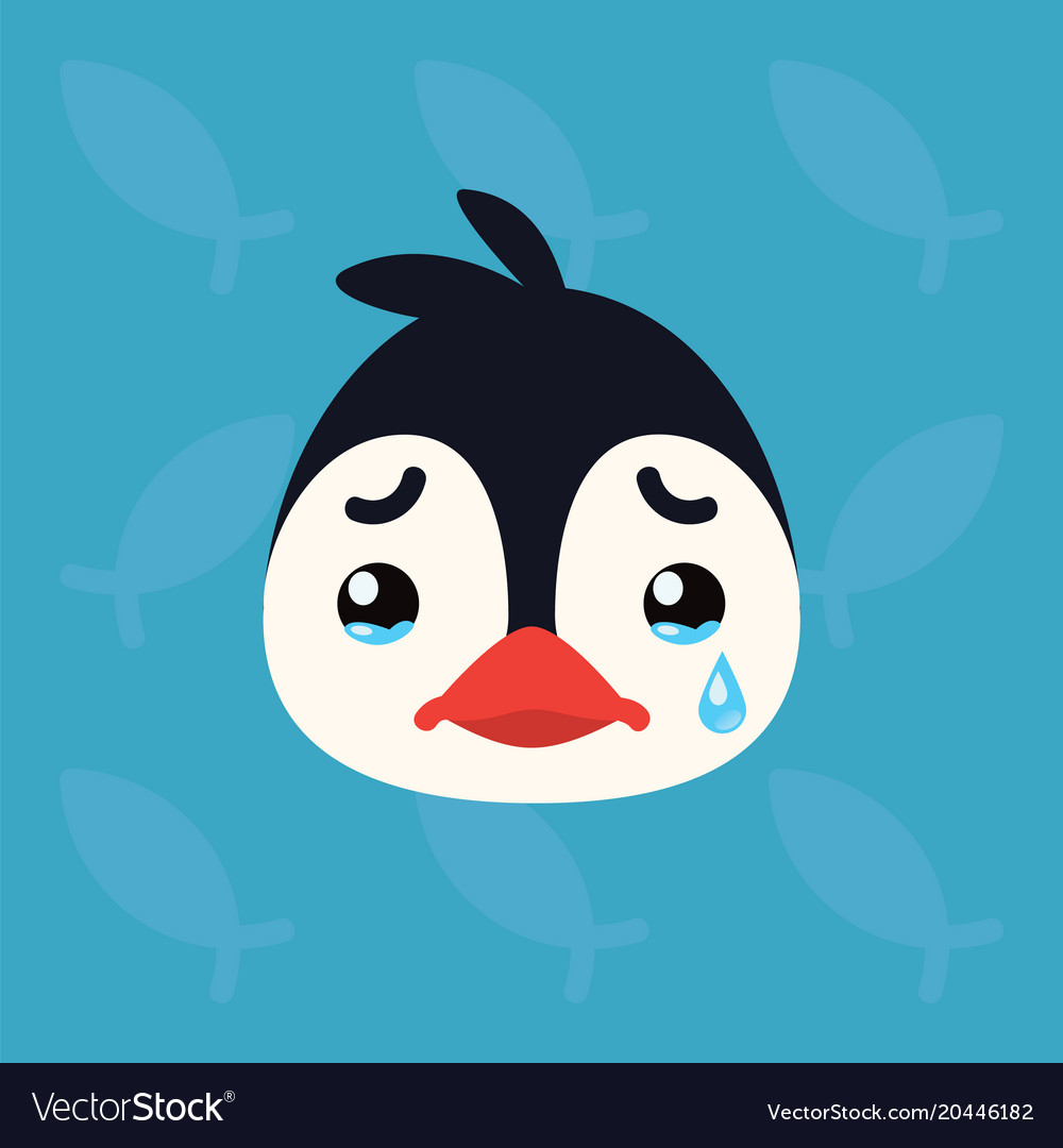 Penguin emotional head