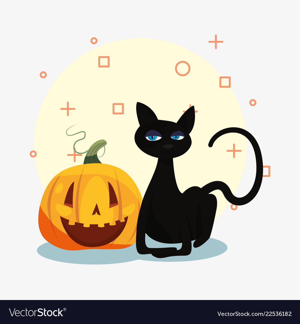 Sweet happy halloween Royalty Free Vector Image