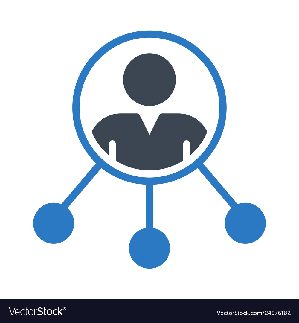 User connection Vector Image User connection