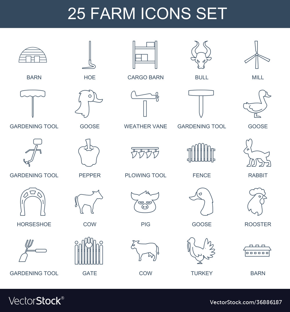 Farm icons