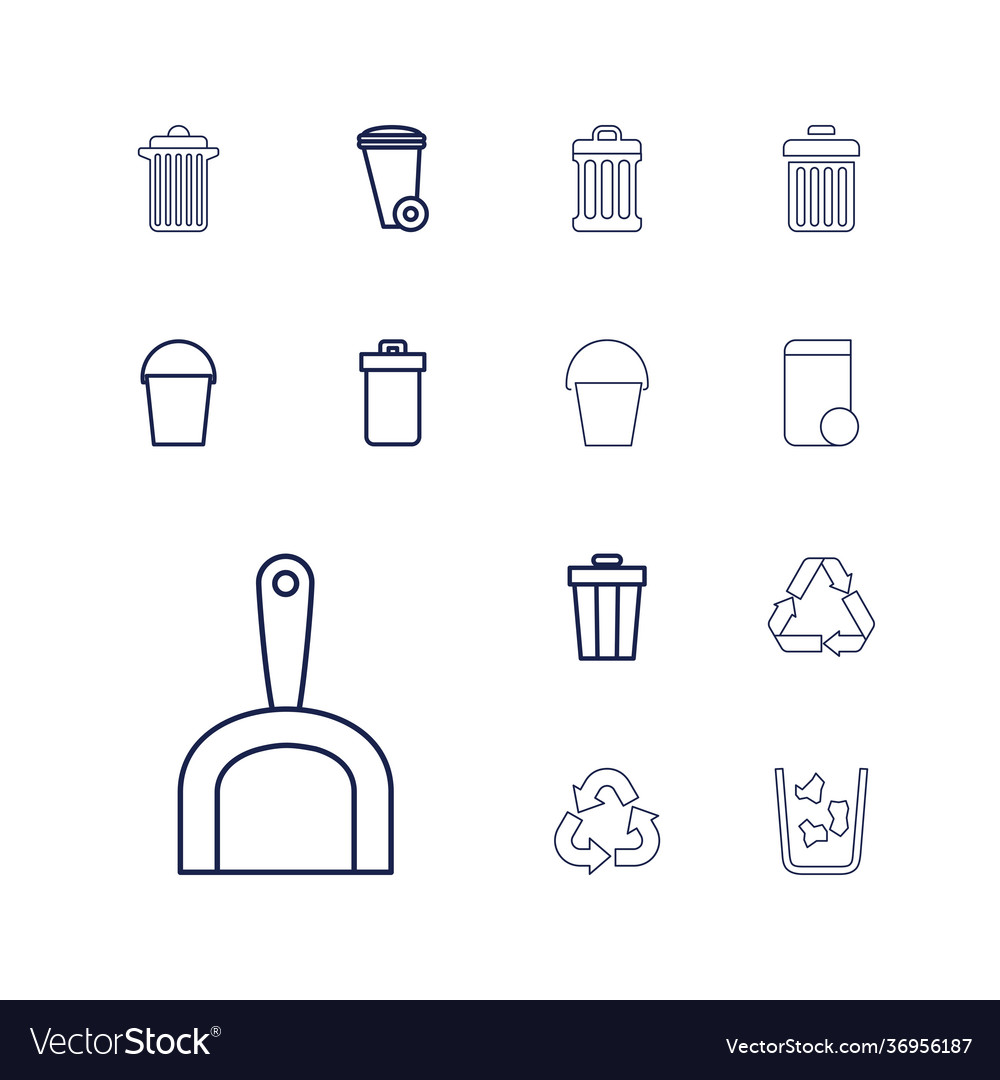 Garbage icons