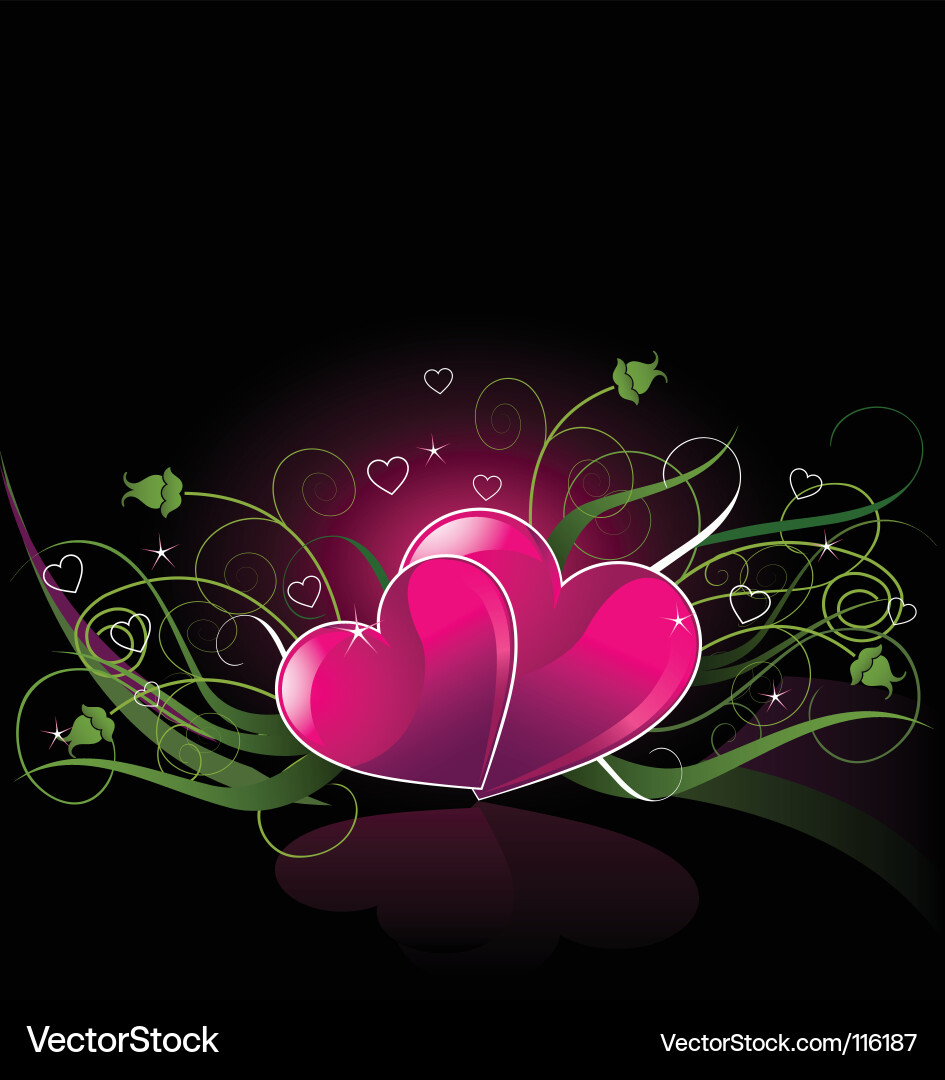 Hearts Royalty Free Vector Image - VectorStock