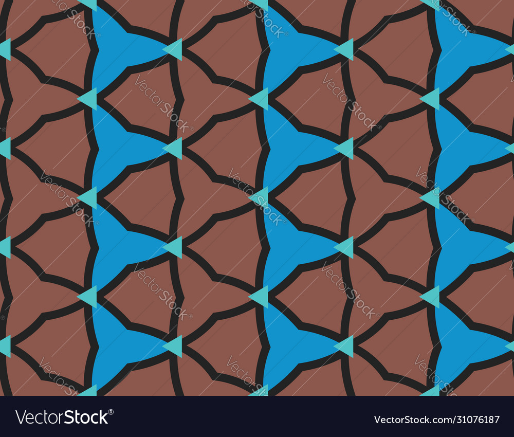 Seamless geometric pattern texture or background