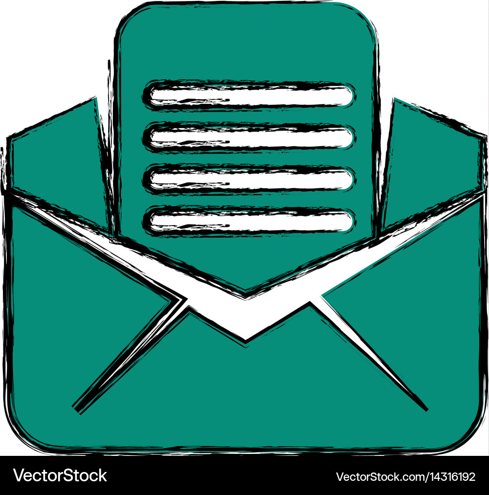 Email or mail symbol Royalty Free Vector Image